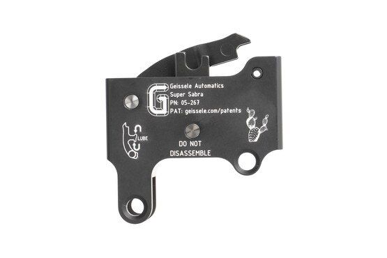 Super Sabra trigger packs are machind from nitride coated S7 tool steel housed in a tough 6061-T6 aluminum case